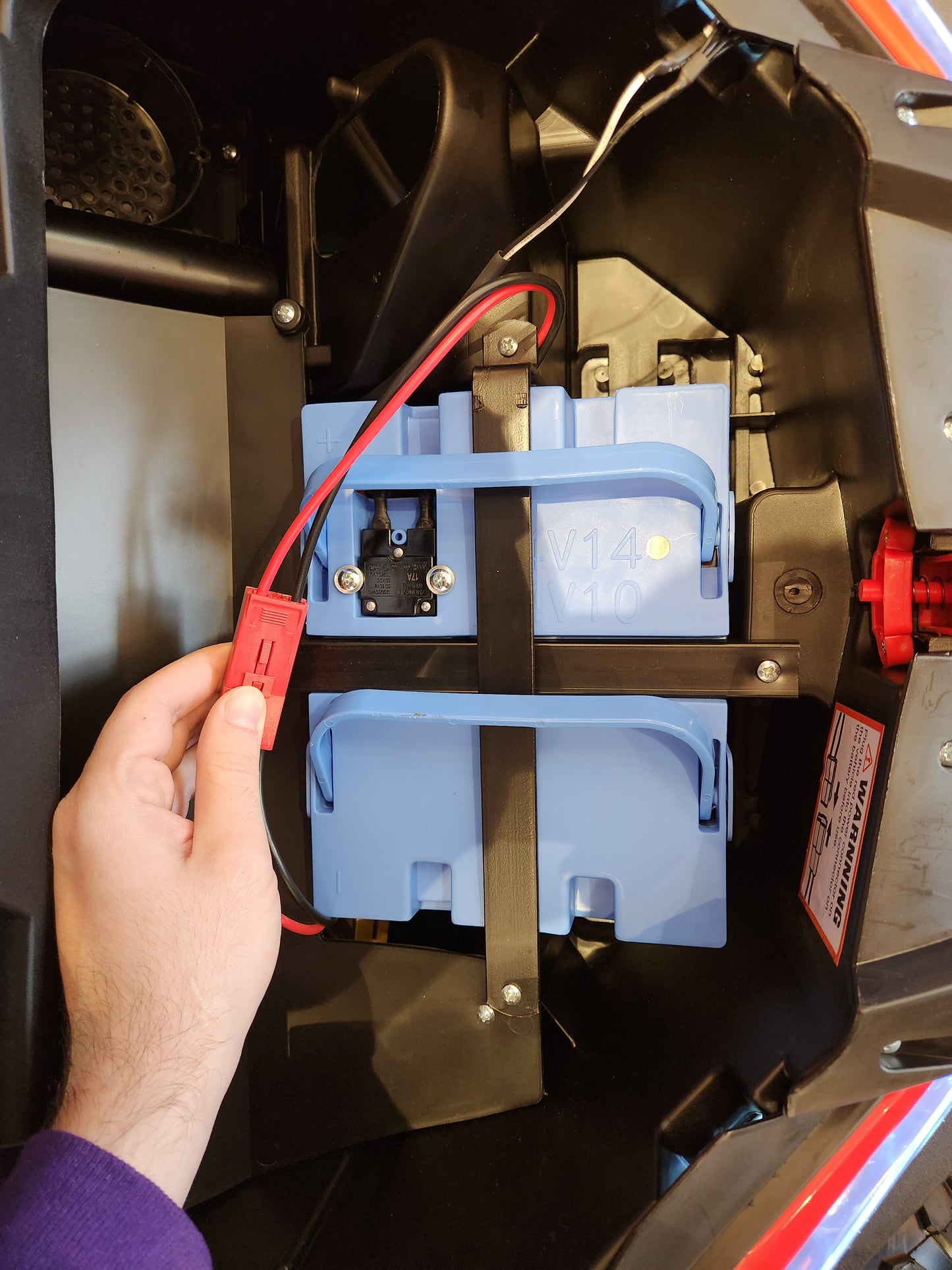 UTV XXL de 24 V para carreras: paquete Stealth