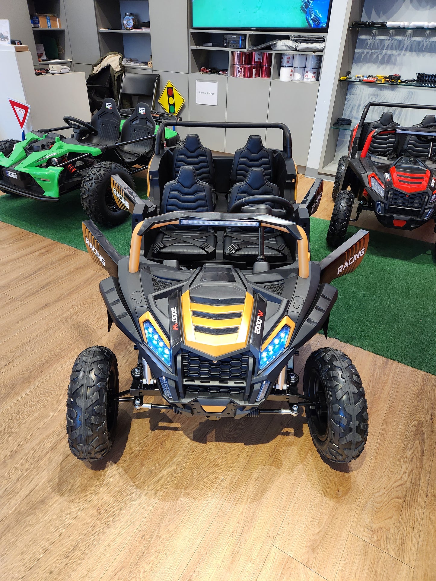 48v Kids dune buggy 4 passenger (2025 model with roof)
