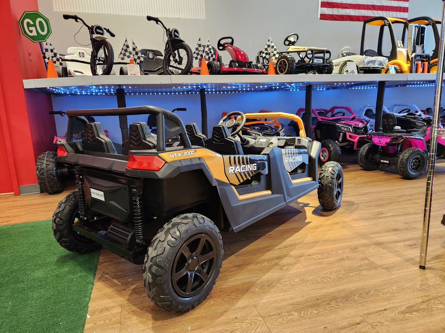 48v Kids dune buggy 4 passenger (2025 model with roof)