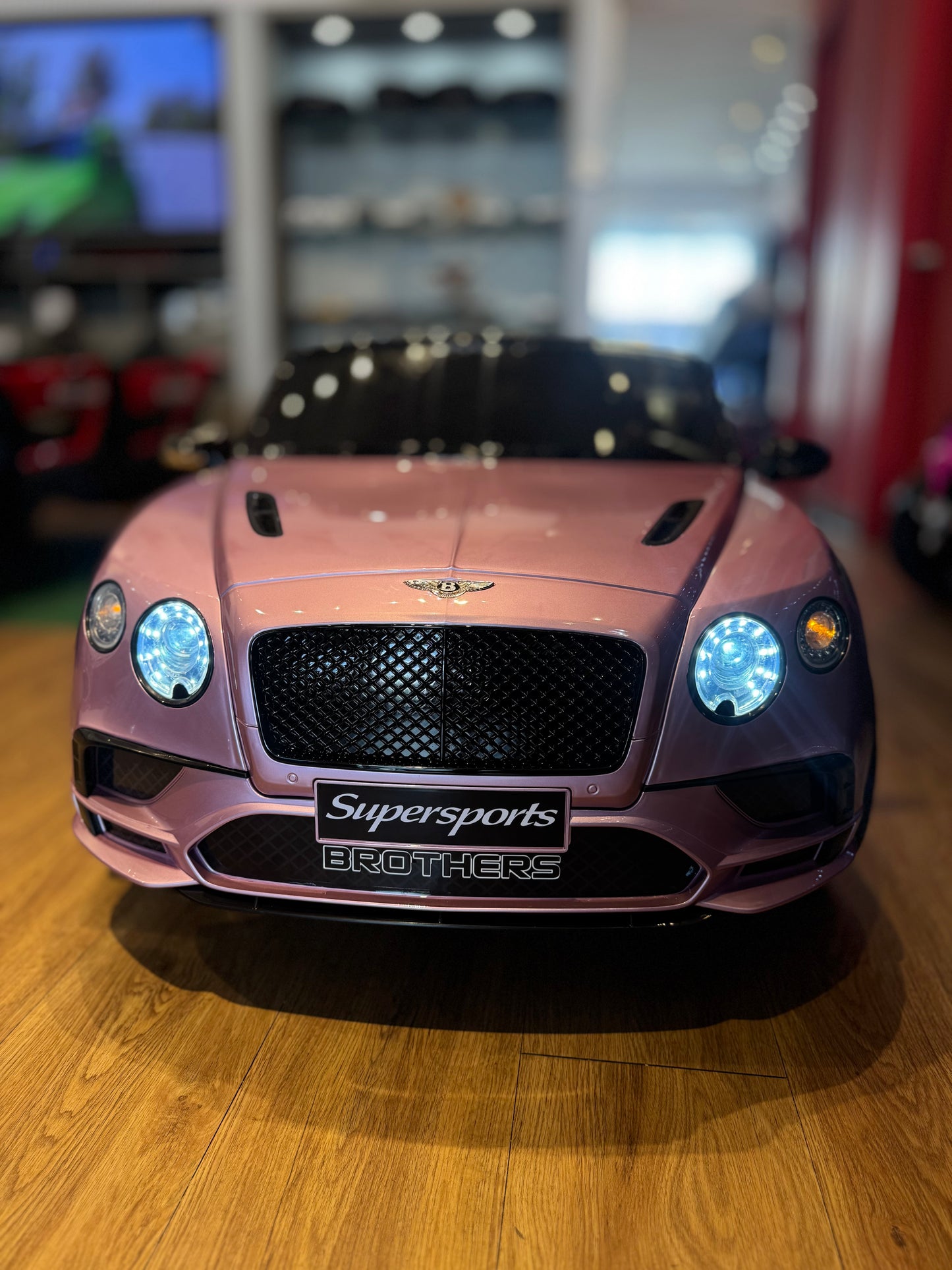 Pink Bentley Continental