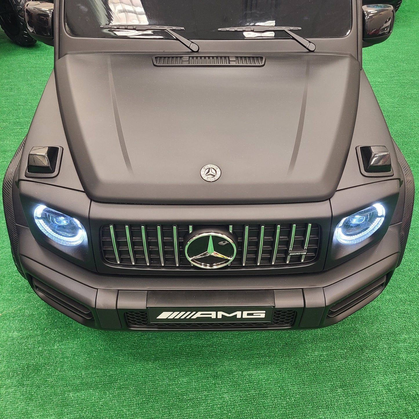 Kids Mercedes G-Wagon 24V Ride-On Car – 2 Seater | Extra Large, Remote Control, LED Lights