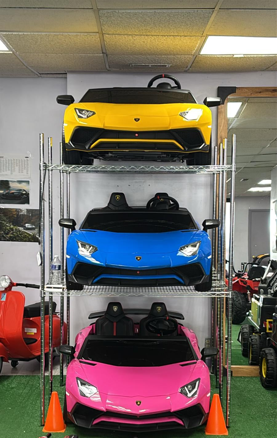 Huge lamborghini sv kids electric car
