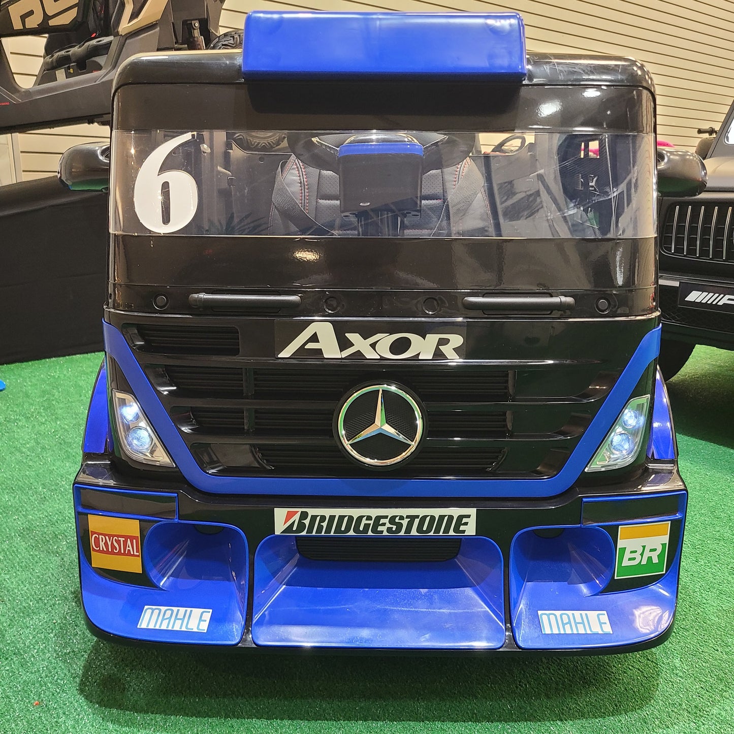 Mercedes Flat Bed Ride-on Tow Truck 24V