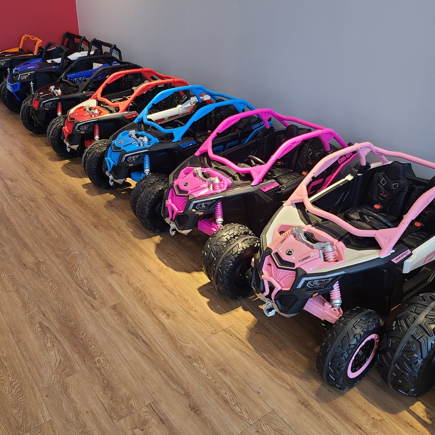 Vehículo todoterreno con control remoto para niños Can-Am