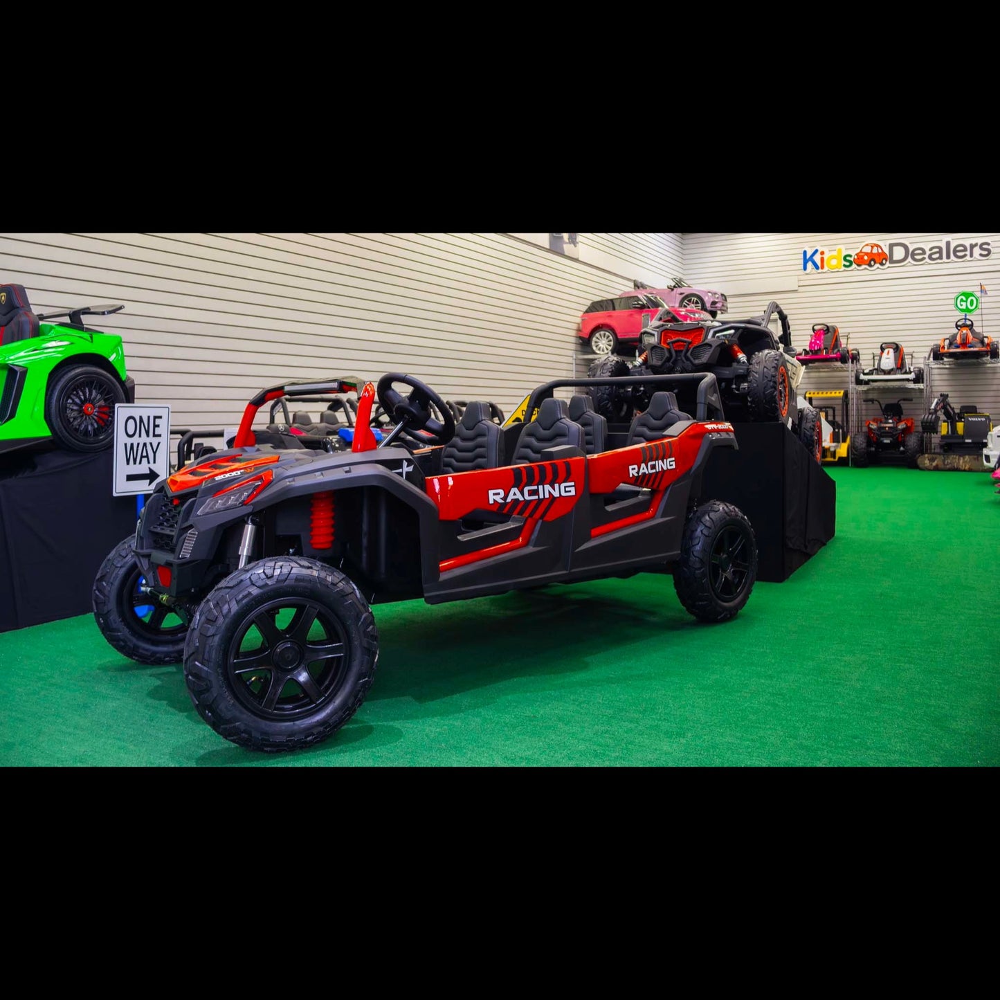 48v Kids dune buggy 4 passenger (2025 model with roof)