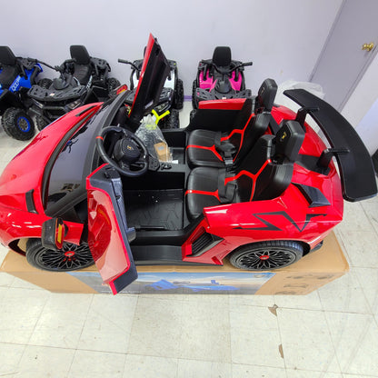 Huge lamborghini sv kids electric car