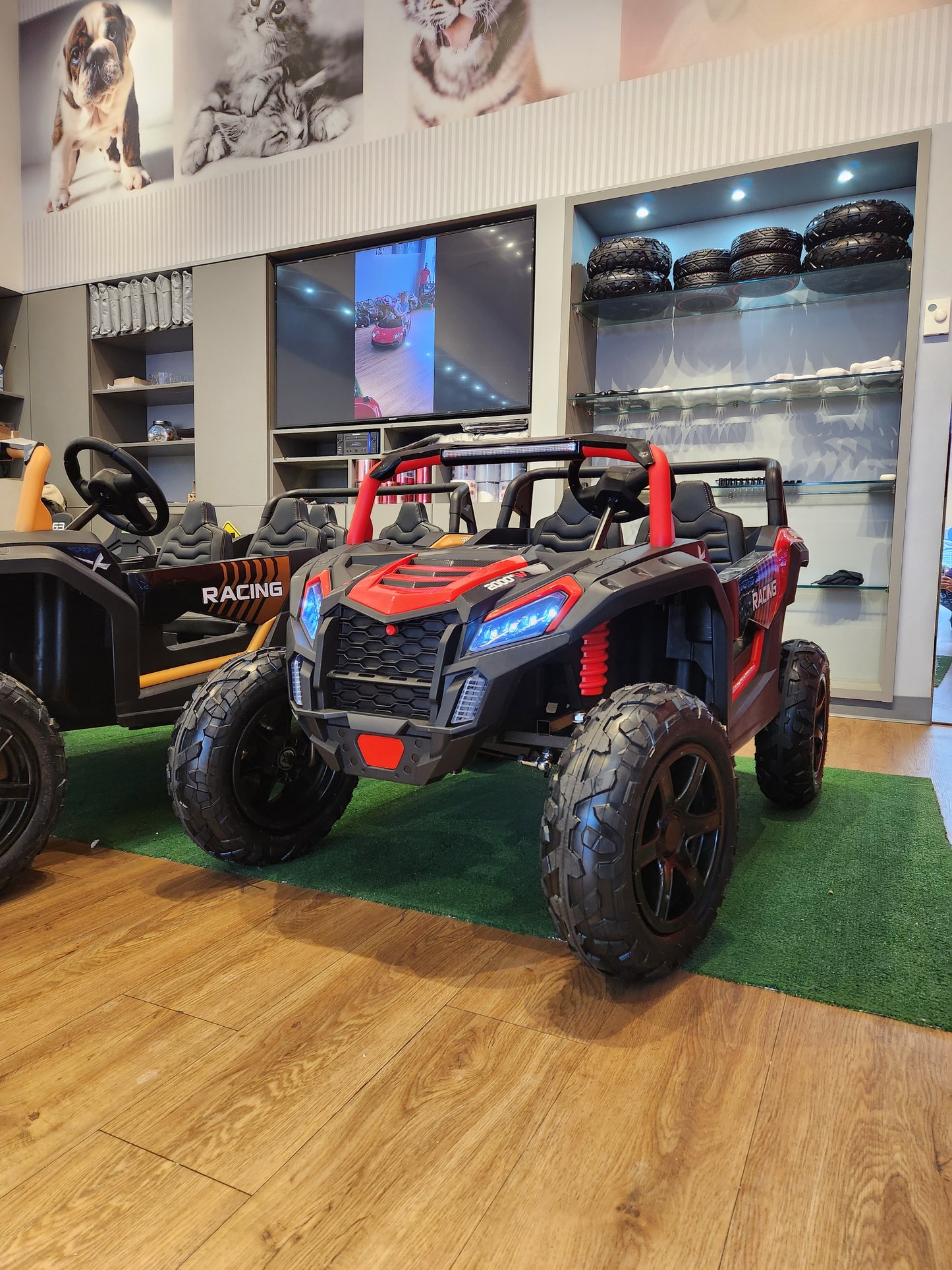 UTV XXL de 24 V para carreras: paquete Stealth