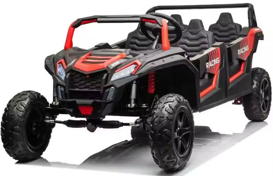 Vehículo todoterreno para niños de 4 plazas (motor real de 48 voltios y 600 W)