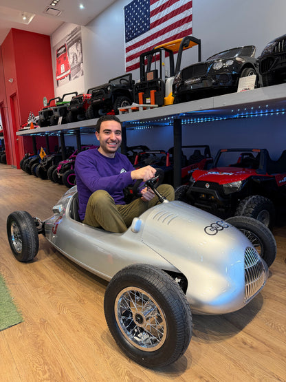 Audi Silver Arrow Kids Race Car | 24Volt Brushless