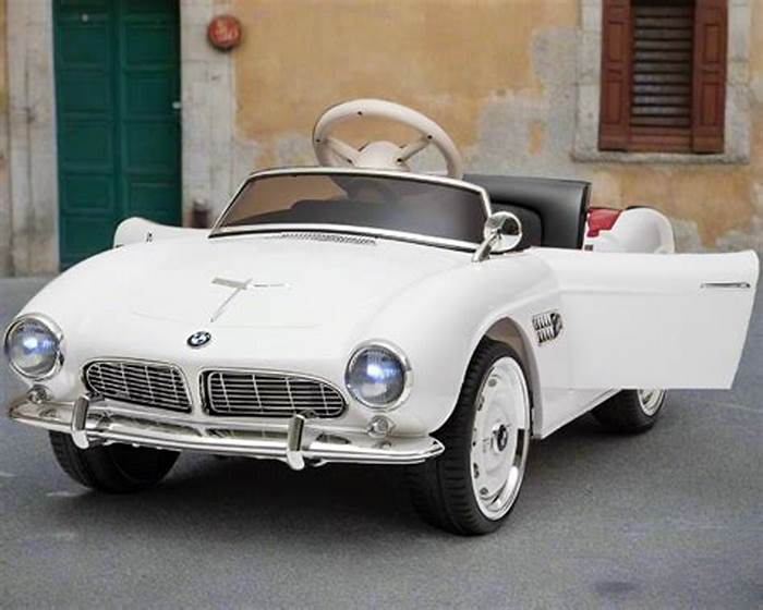 Coche clásico BMW para niños