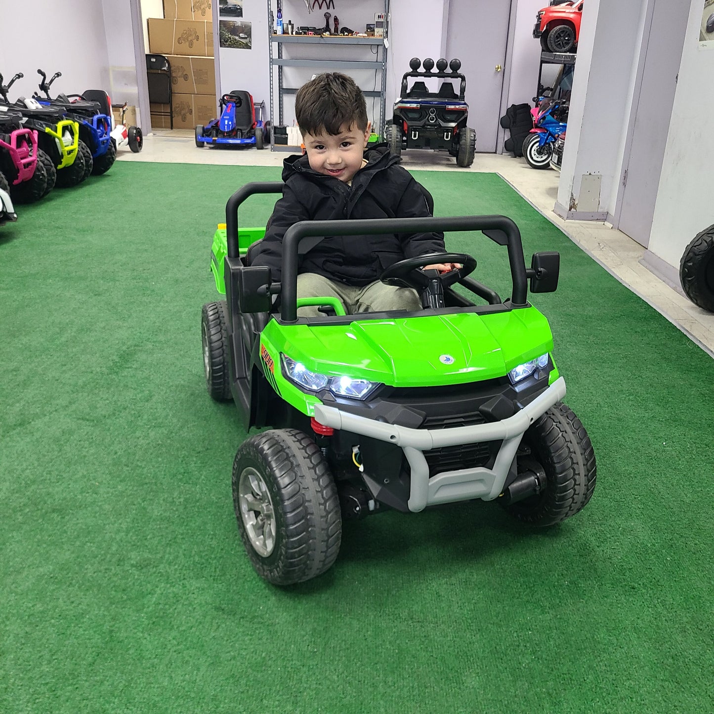 Camión volquete de 24 V para niños