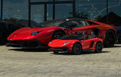 Huge lamborghini sv kids electric car