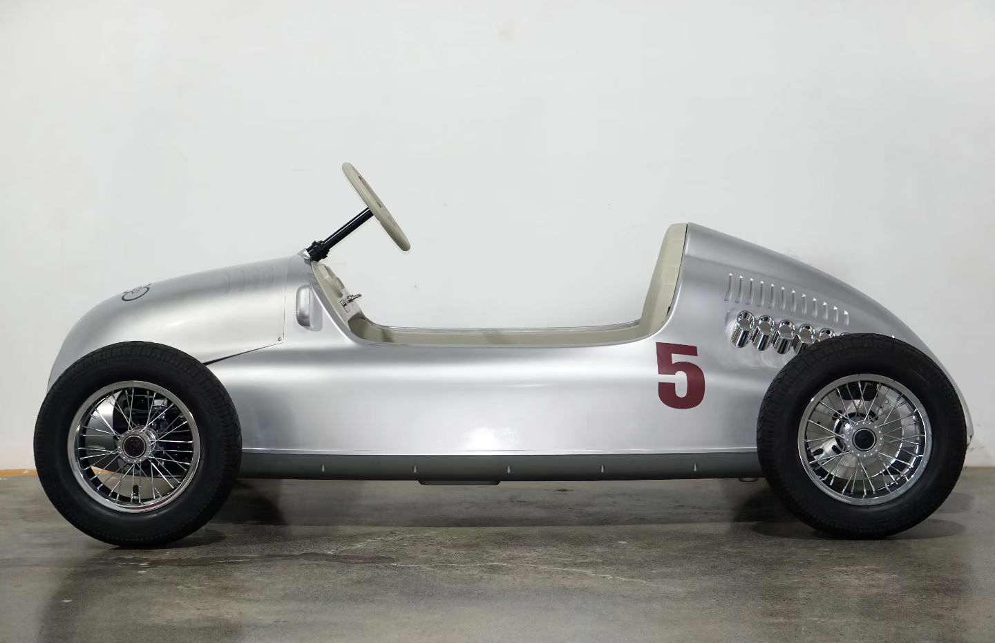 Audi Silver Arrow Kids Race Car | 24Volt Brushless