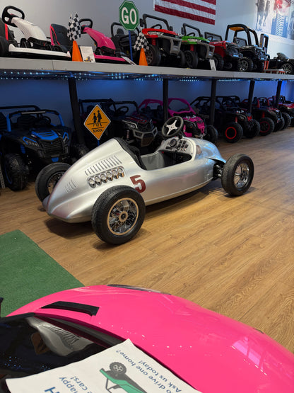 Audi Silver Arrow Kids Race Car | 24Volt Brushless