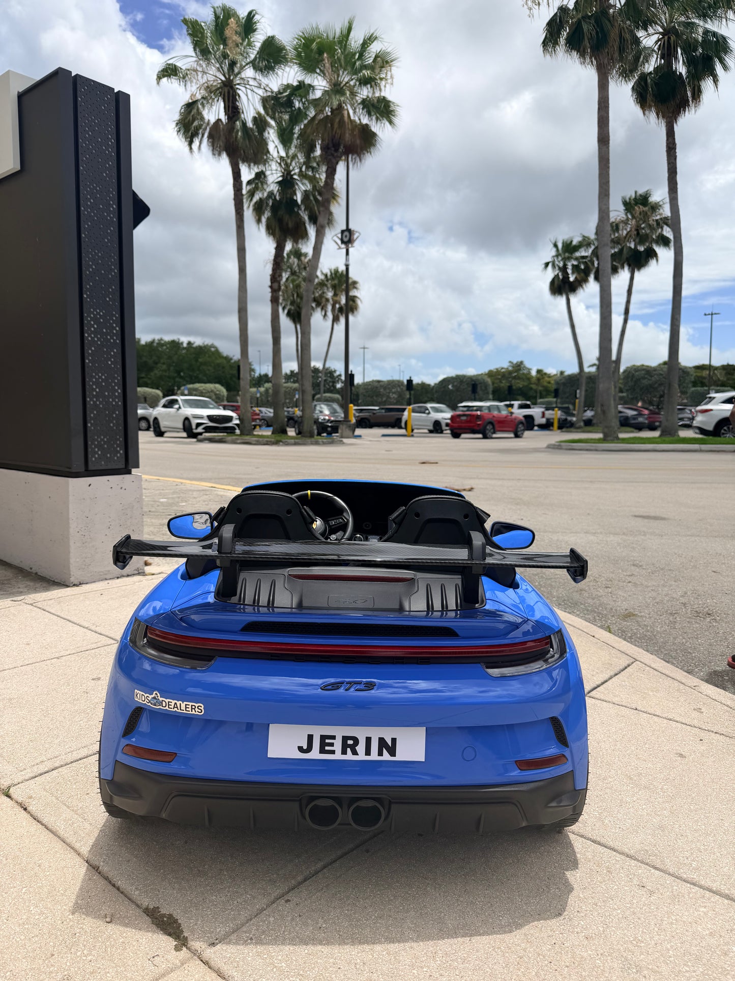 Custom license plate