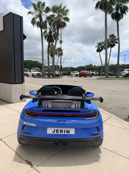 Custom license plate
