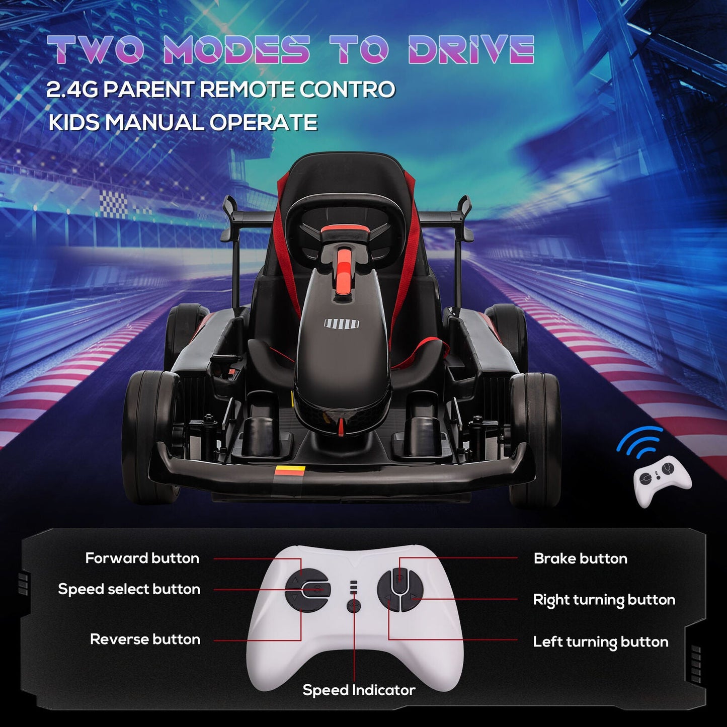 24V Electric Go-Kart