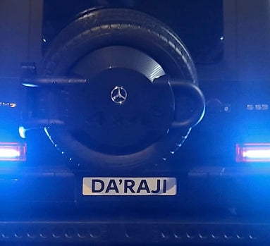 Custom license plate