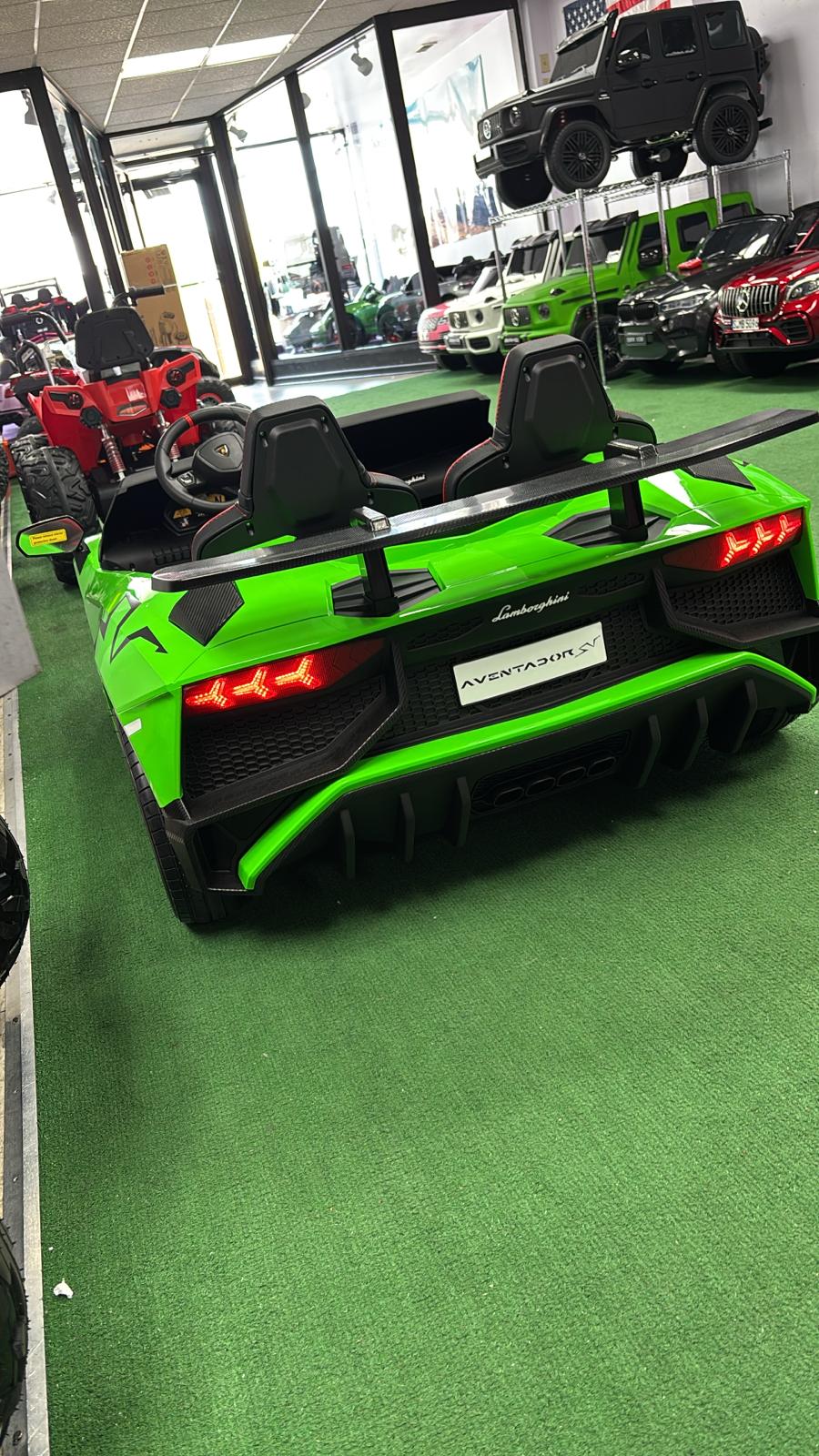 Huge lamborghini sv kids electric car