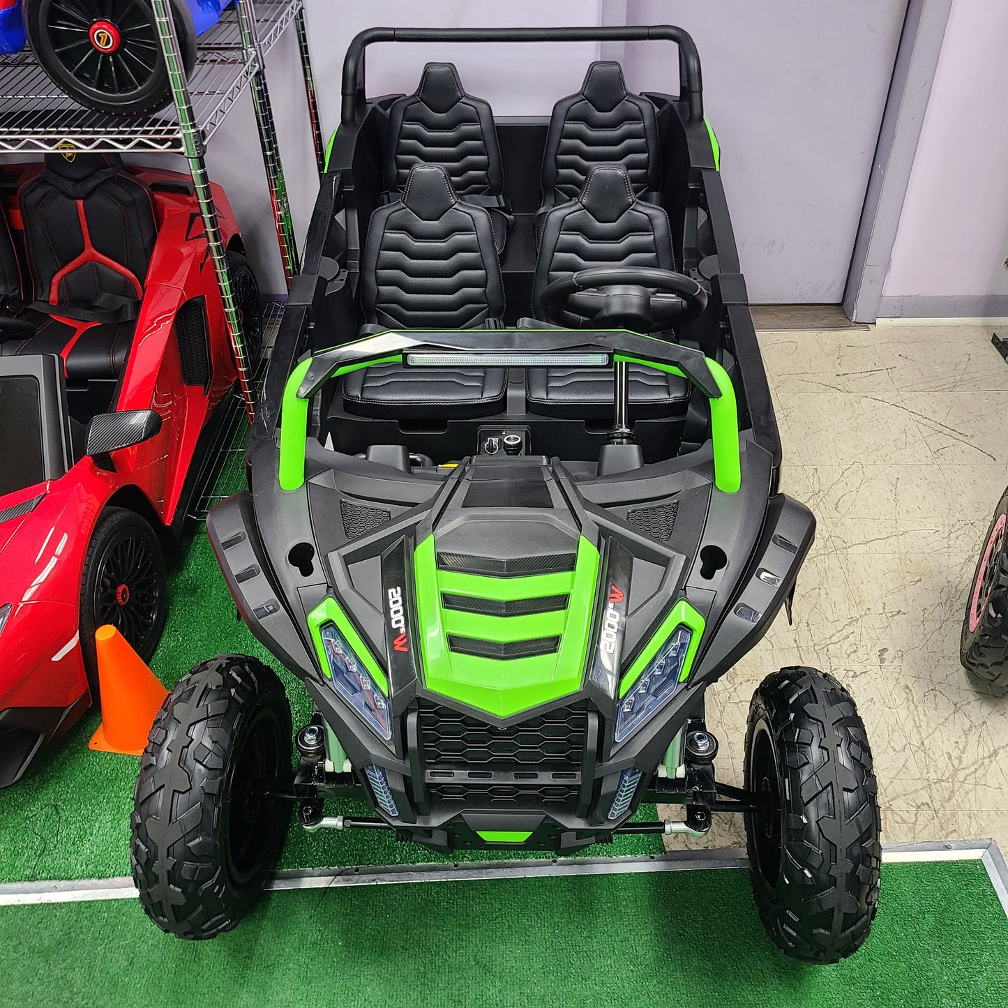 Kids 4 seater utv (true 48volt 600w motor)