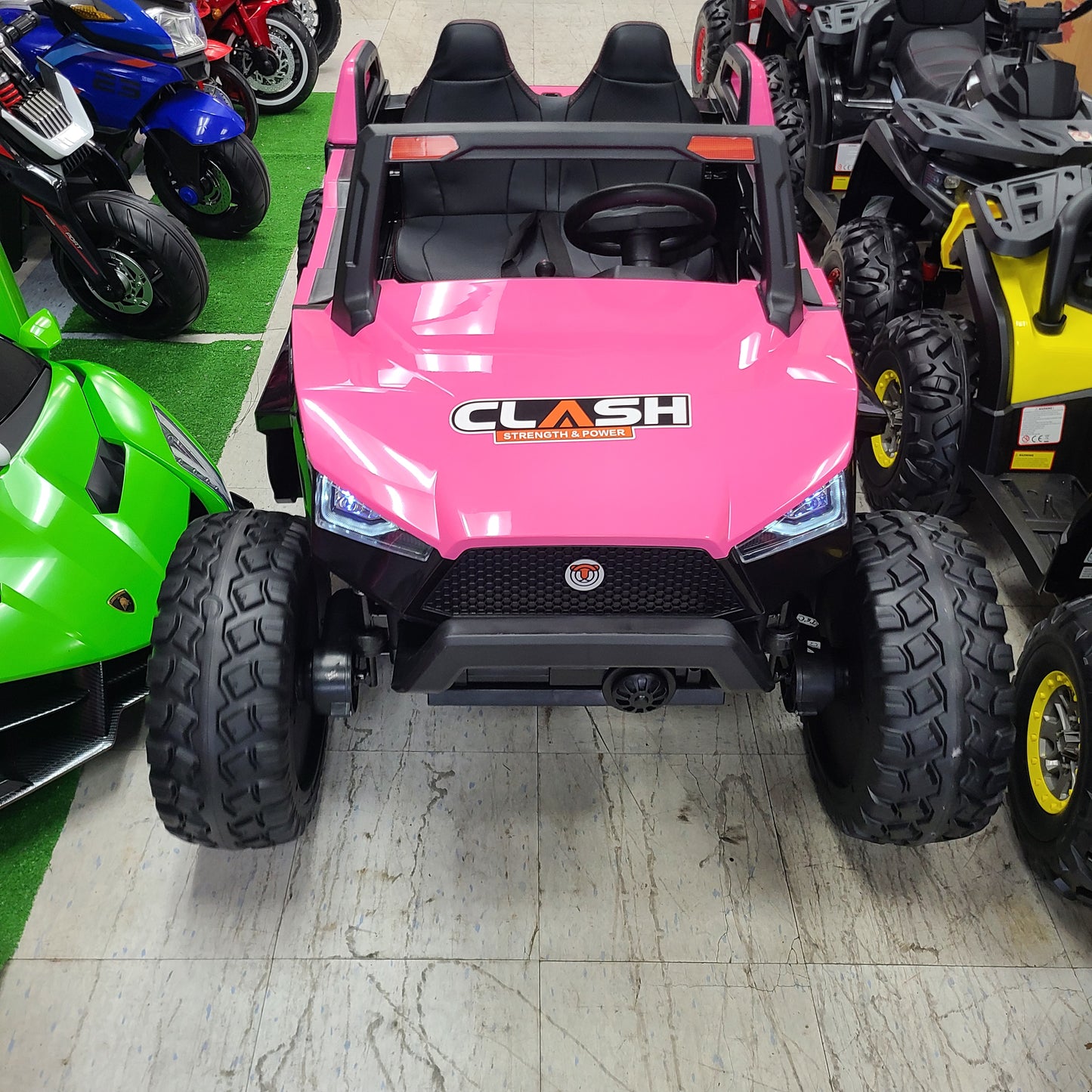CAMIÓN MONSTRUO CLASH UTV DE 24 V