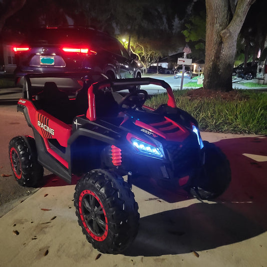 24volt 2 Seat Racing Utv | Parental Remote