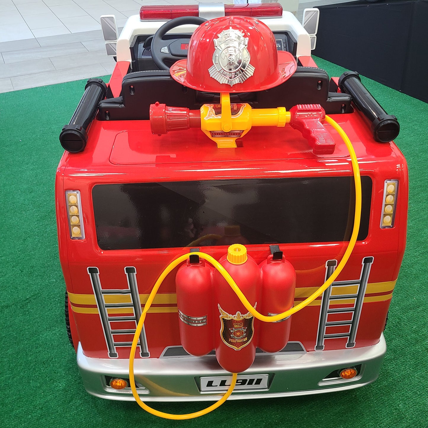Camión de bomberos de 2 plazas