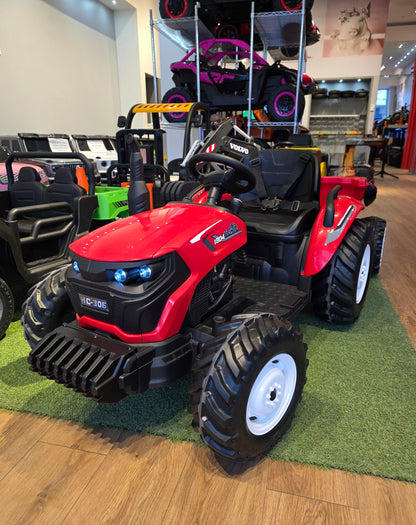 2025 Electric Kids Ride-On Tractor with Dumping Trailer