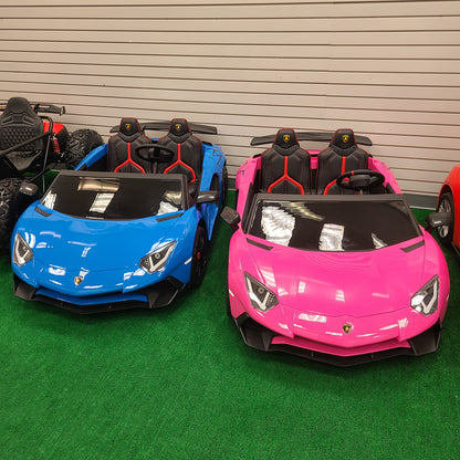 Huge lamborghini sv kids electric car